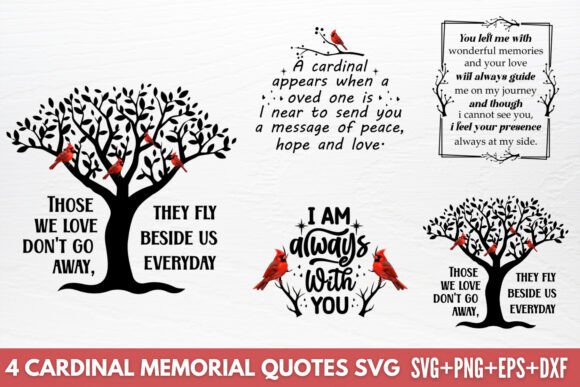 Cardinal Memorial Quotes SVG: A Designer's Guide to Meaningful Crafting