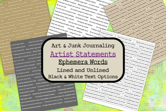 Curated Junk Journal Ephemera for Creative Expression