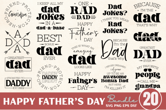 Funny Dad: Crafting Meaningful Projects with the Happy Father's Day SVG Bundle