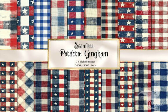 Patriotic Gingham Linen Textures: A Designer's Guide to Cozy Americana